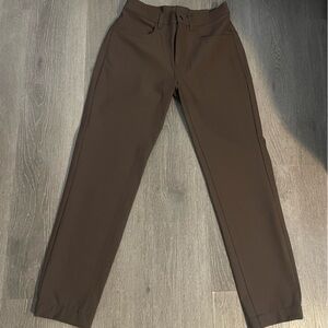 State & Liberty tech chinos in brown